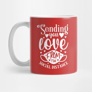 Love From Social Distance Mug